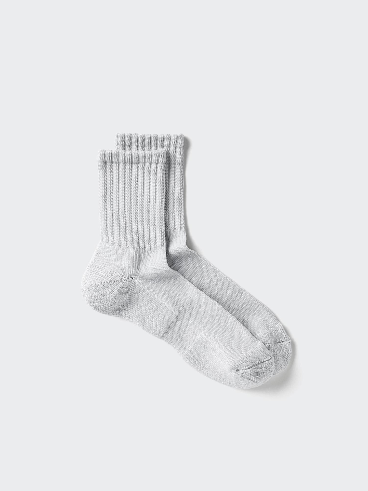 

Uniqlo Half Socks Rib 02 LIGHT GRAY/MEN 2527