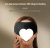 Nasal Wing Memory Foam Blackout Eye Mask for Sleep and Eye Fatigue Relief