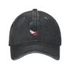 Pucca Pucca Denim Fabric Cap Casual Baseball Caps Adjustable Hat Summer Unisex Baseball Hats