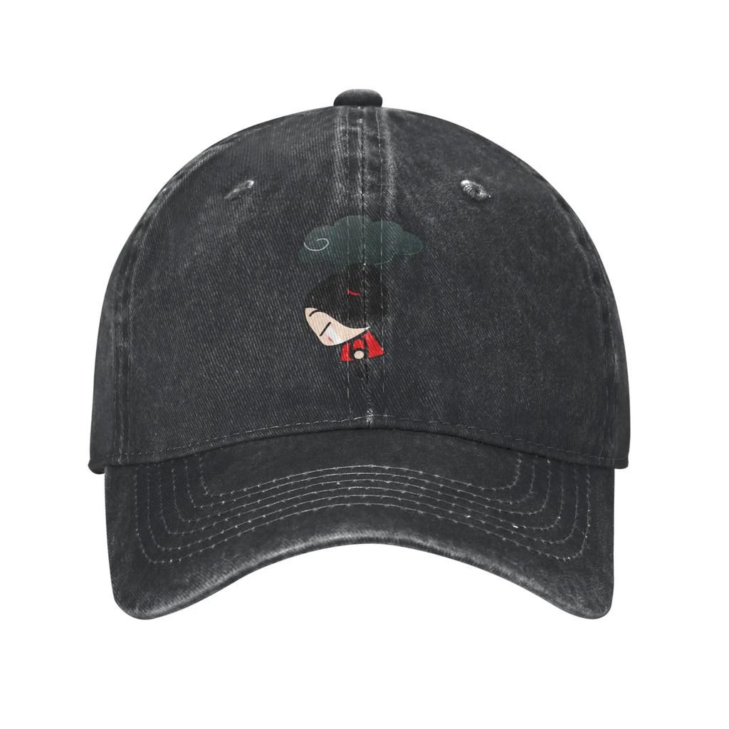 Pucca Pucca Denim Fabric Cap Casual Baseball Caps Adjustable Hat Summer Unisex Baseball Hats