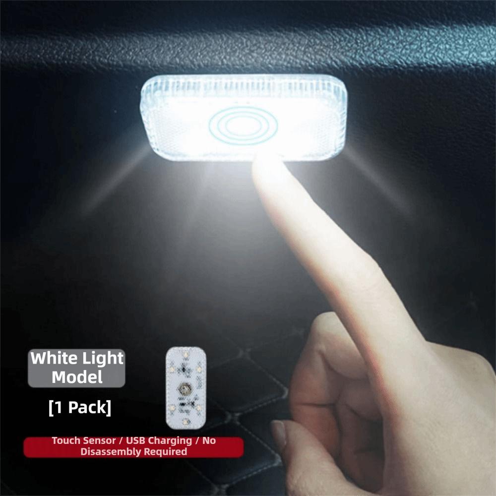 Touch Control LED Touch Light Car Interior Auto Atmosphere Lamp USB Charging Light Door Foot Space