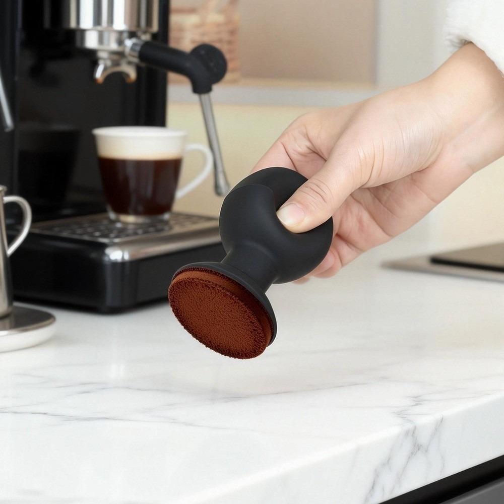 Ultra Quiet Coffee Powder Suction Cup Slag Free 51/58mm Size Coffee Puck Remover Tool Dirt Free Espresso Cleaning Tool