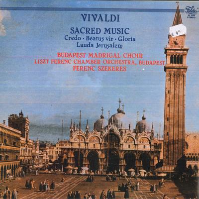 LP Record LISZT FERENC CHAMBER ORCHESTRA FER  Vivaldi Sacred Music Credo  Beatu FL3338 FIDELIO Hungary Classical Used