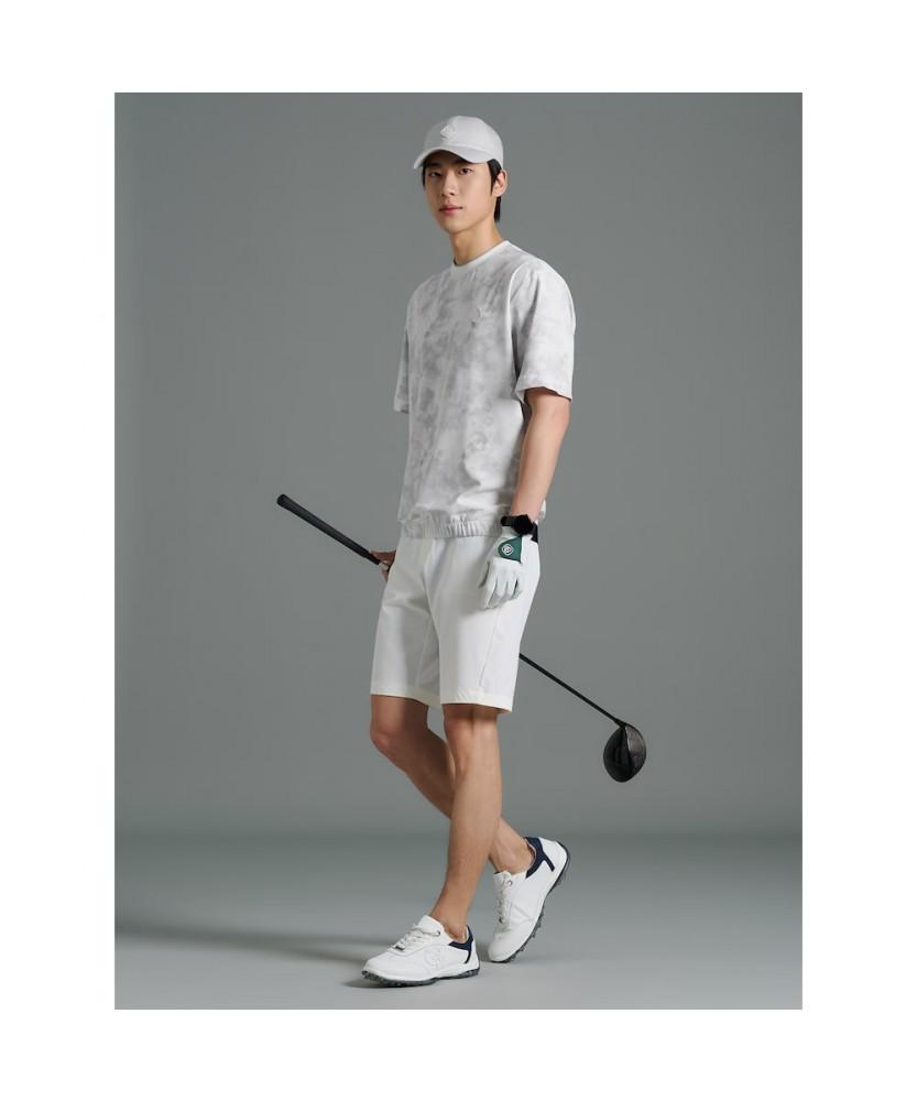 BEANPOLE GOLF [B_Under] Men'S Cloudy Lightweight Short Sleeve Sweatshirt - Light Gray