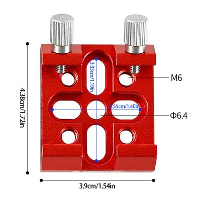 Heavy Duty Crosses Style Dovetails Saddles For Secure Telescope Attachment In Outdoor Observation