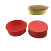 2pcs/set 6-inch Round Silicone Cake Shaper Mold Baking Accessories Baking  Tray