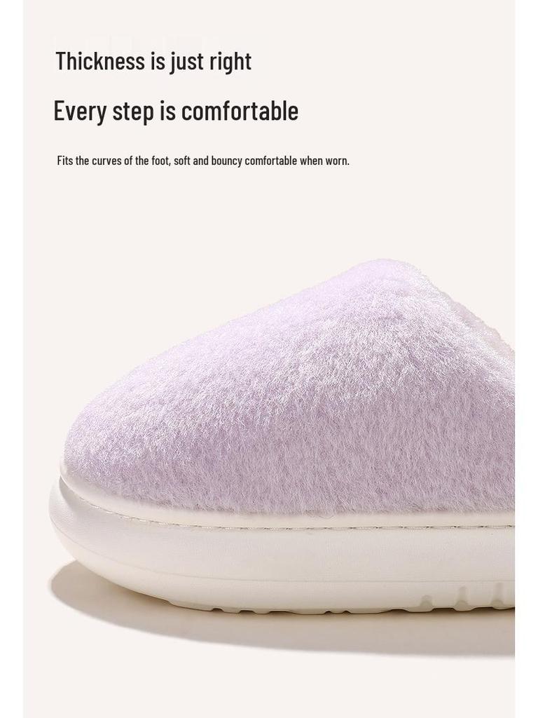 2025 Süße Cartoon-Hausschuhe für Kinder, rutschfest, aus Baumwolle - Warme Herbst-/Winter-Schuhe für Mädchen