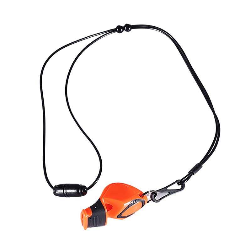 High Quality Multipurpose Referee Whistle Rope Lanyard Black Pvc Whistle Strap Long Lanyard Key Hanging Rope