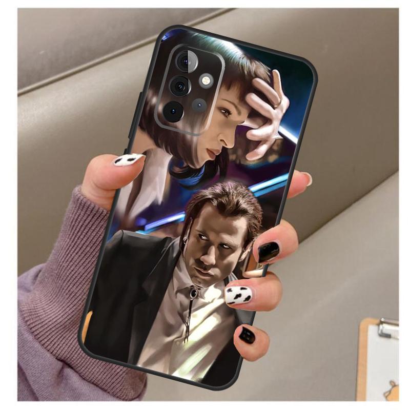 Pulp Fiction Movie Poster Case For Samsung Galaxy A34 A54 A14 A06 A16 A26 A36 A56 A12 A32 A52 A13 A33 A53 A15 A35 A55