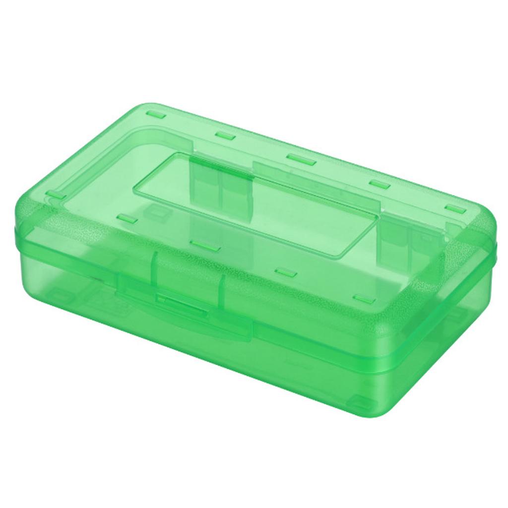 Kids Pencil Box Professional Art Student School Classroom Portable Plastic Pencil Case with Snap