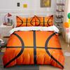 Basketball Pattern Bedding Set Bedding Duvet Cover Set Duvet Cover Pillowcases  (1 * Duvet Cover 2 * Pillowcases, Without Duvet Insert)