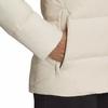 Adidas Sports Hooded Warm Down Jacket Women Jackets Off-White H14171