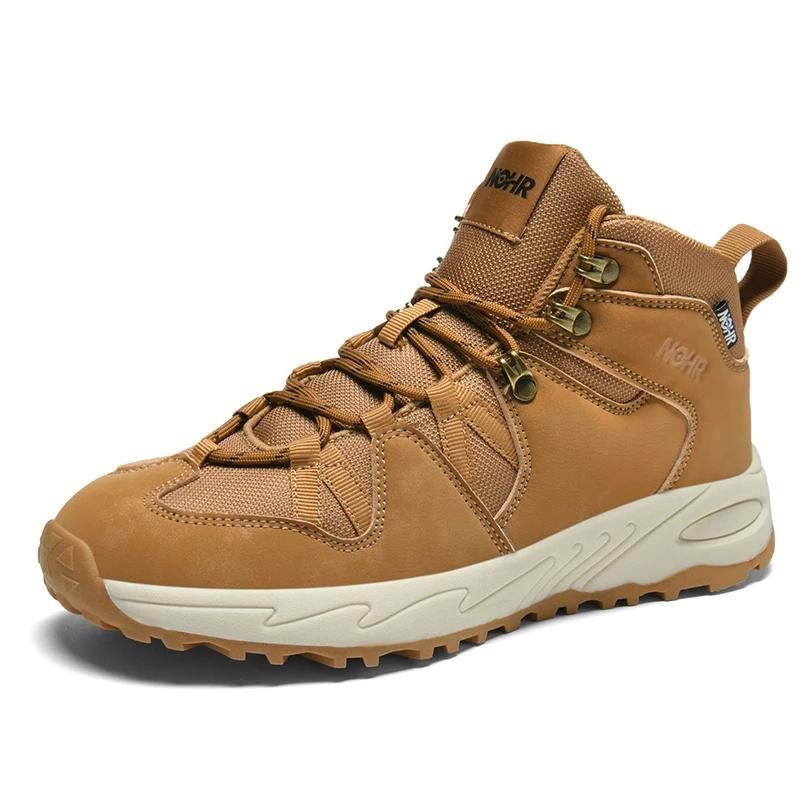Fashion Large outdoor hiking shoes ultra light tactical boots desert boots breathable anti slip wear-resistant professional hiking shoes