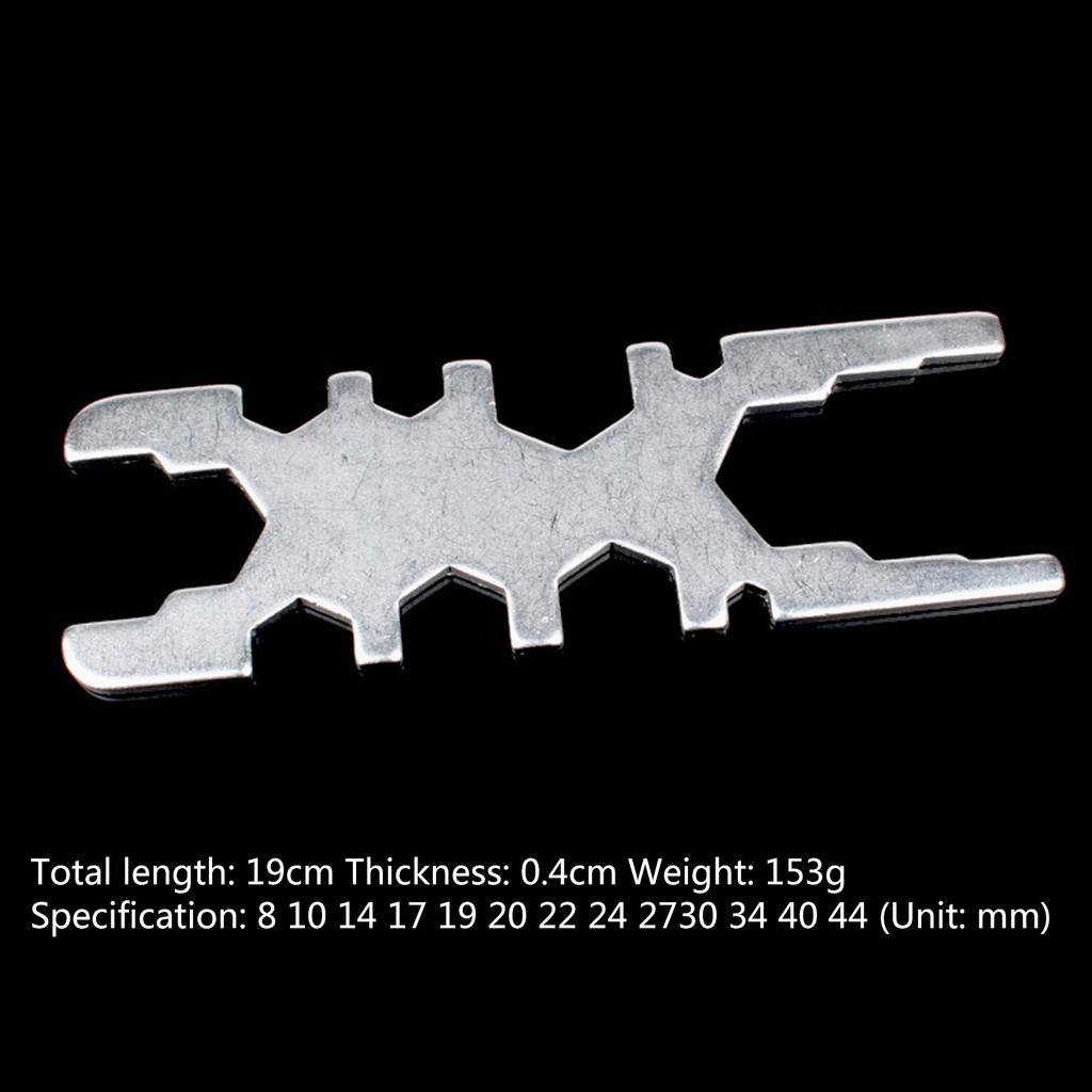 Víceúčelový klíč DIY opravné vybavení Nástroje pro demontáž a instalaci koupelnové sprchové baterie Instalační nástroj pro baterie