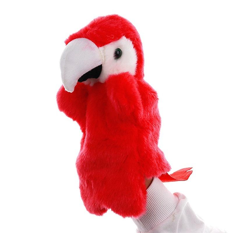Animal Hand Puppet Cat Dolls Plush Hand Doll Early Education Learning Toys Children Marionetes Puppets for telling story