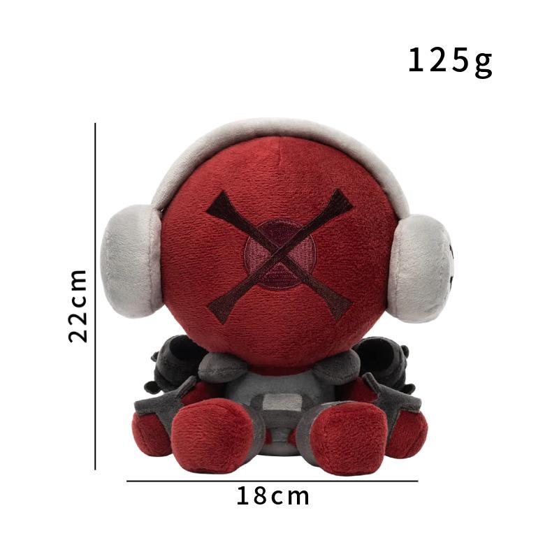 Forsaken Killdroid Plush Doll 22cm Peripherals Game Killdroid Stuffed Toy Pillows Party Decoration Fans Gifts Halloween