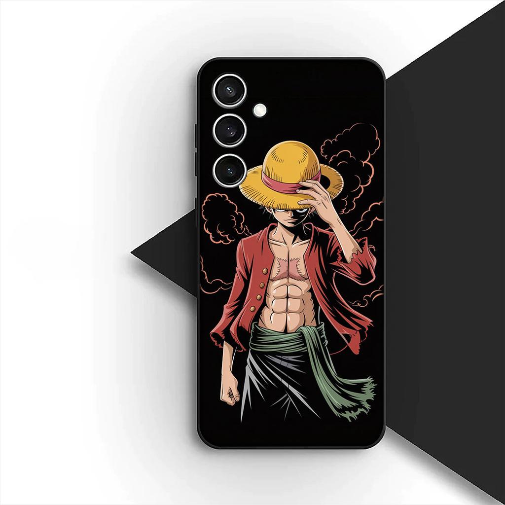 Cover for Samsung Galaxy S20 S22 S21 FE Ultra Plus A07 A17 A15 A16 A25 A57 A37 Phone Case Roronoa Zoro Nami One Luffy Pieces