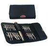 Set di cacciaviti multifunzione 25-in-1 con custodia in pelle Strumenti per smontare e riparare telefono e notebook