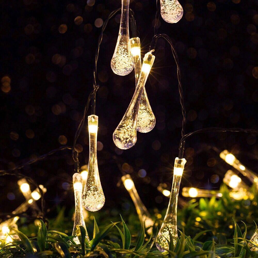 Colorful Solar Waterproof Lights for Outdoor Decoration - Camping, Picnic, Garden, Balcony, Courtyard, and Hanging Tree Atmosphere.