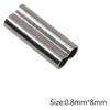 Accessories Fishing Copper Sleeves Wire Crimps Sleeves Fishing Fix Tube Double Barrel Tube