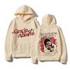 Gracie Abrams Look at My Life Felpe con Cappuccio Girocollo Felpe Grafiche Manica Lunga Moda Felpe Larghe Donna Uomo Abbigliamento Casual