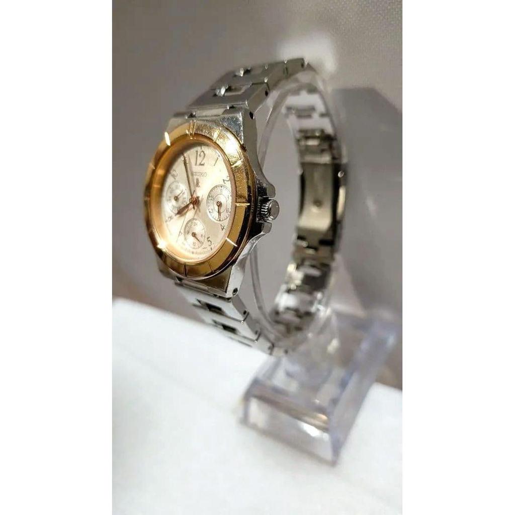 Used SEIKO LUKIA 5Y89-0B30 Day-Date Ladies Early Model