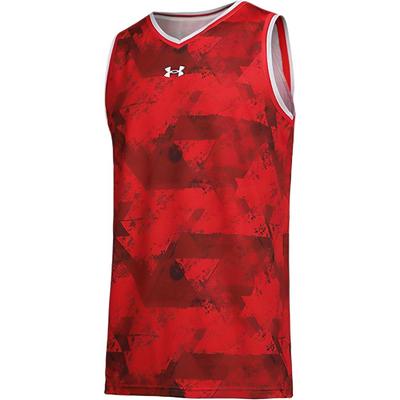 Basketball Knit Training Vest Men Tops Red 21500108-600