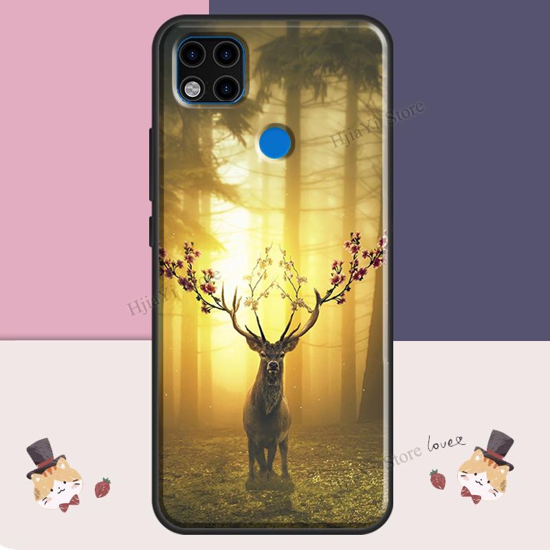 Hirschjagd Camo Handyhülle Für Xiaomi Redmi Note 9 8 10 11 Pro 10S 9S 11S Hülle Für Redmi 10 9 9A 9C 9T