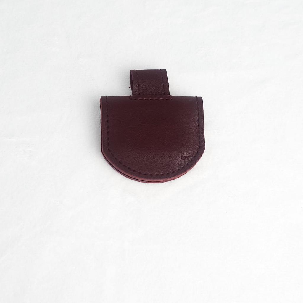 Chic Leather Magnetic Bookmark & Dual-Use Pen Holder