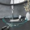 VidaXL Bathroom Sink with Faucet and Push Drain Countertop Washbasin Toilet Hand Wash Basin Sink of 3098439