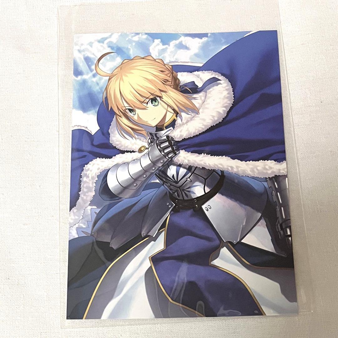 

[Б/У] FGO Финальное Вознесение Артбук Бонусная Открытка Артория