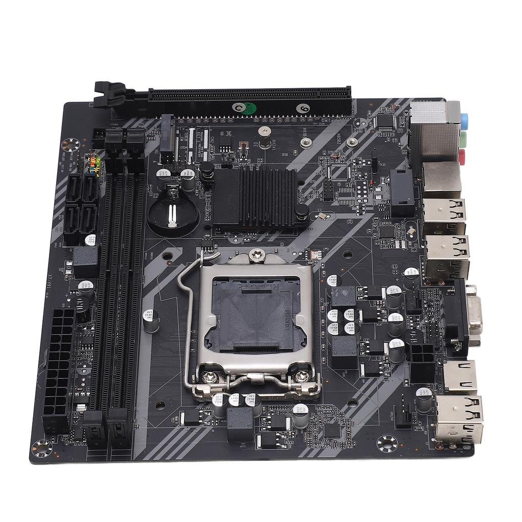 Computer Motherboard 100M Network Card 1155 Pin Dual Channel DDR3 Memory for Quad Core I3 I5 I7 Office Desktop Mainboard