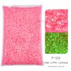 Round Resin Flat Bottom Drill Transparent Bottom Luminous Nail Drill Diy Mobile Phone Violent Bear Loose Diamond Accessories Accessories