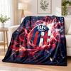 Bologna FC Printed Flannel Blanket Warm Comfort Bed Throw For Indoor Home Decoration