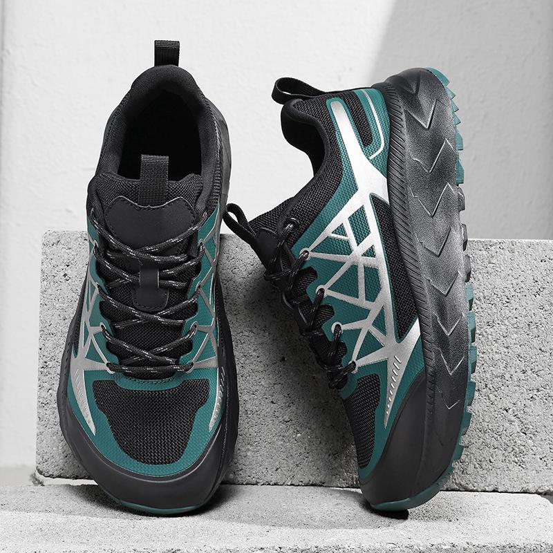 Wide Toe Box Men's Hiking Shoes Plus Size 39-48 Outdoor Sneakers Wear-resistant Anti-slip Trainers for Trekking Camping