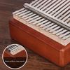 Wood 17 Key Kalimba Thumb Piano for Kids Adults, Kalimba 17 Keys Thumb Piano Finger Marimba Instrument for Music Lover