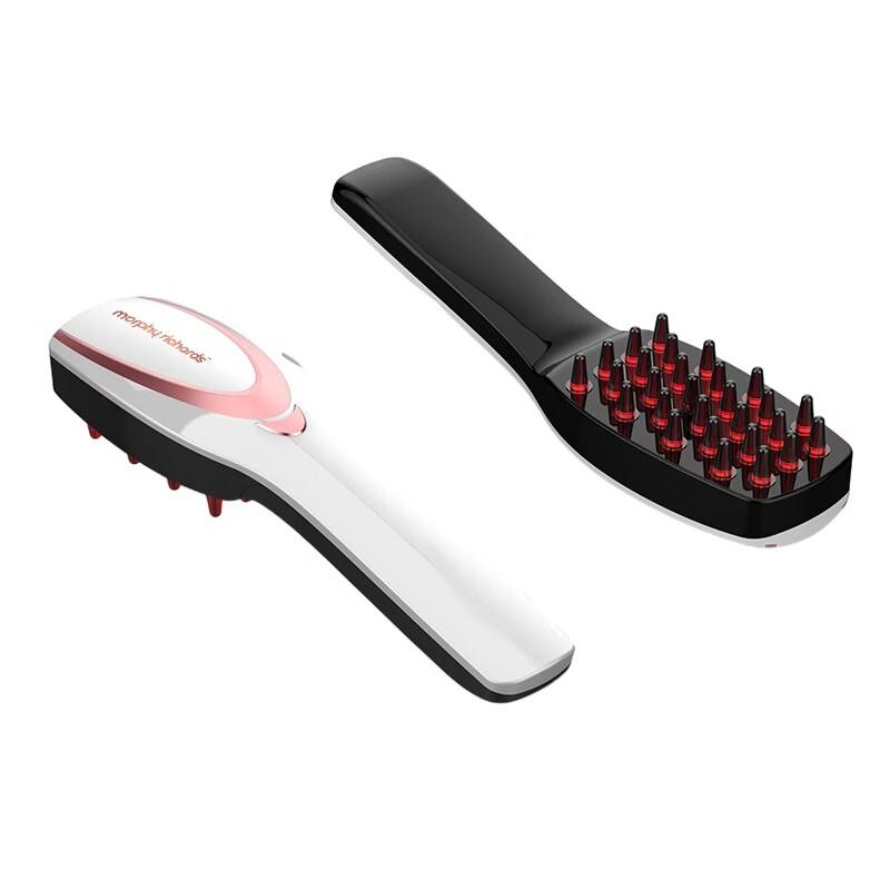 Morphy Richards Electric Head Massager Comb with Red/Blue Light CN plug (adapter included)