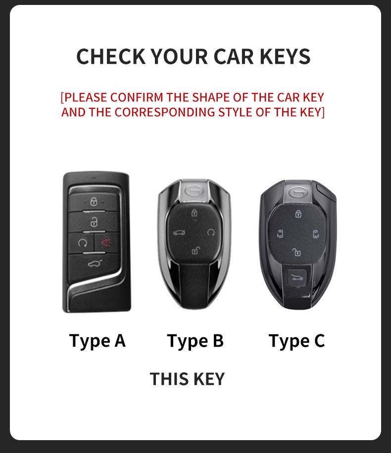 Versatile Key Cover for GAC Trumpchi M8, GS3, GS8, ES9, E9, Yingku, and Yingbao Models
