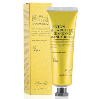 Shea Butter & Coconut Anti-Wrinkle Hand Cream 50g – Deep Moisturizing Care