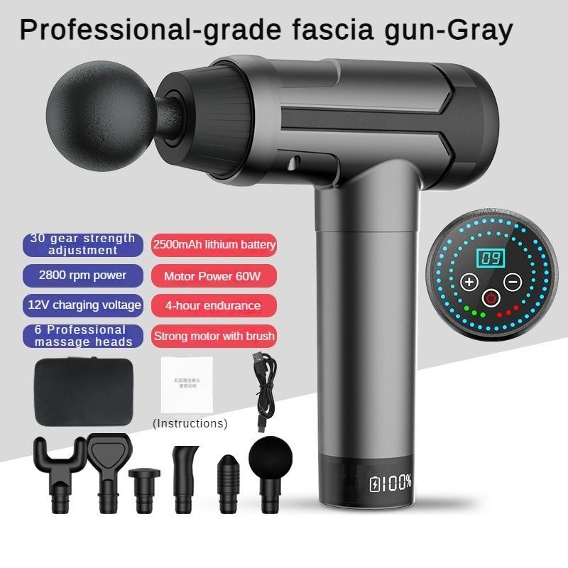 Mini Brushless Motor Multi Gear Adjustment Massager Muscle Relaxation Impact Fascial Gun Professional and Efficient Lithium Battery Massage Equipment