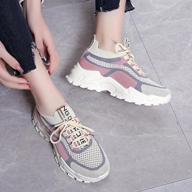 2025 Spring/Summer Women's Trendy Dad Shoes - Casual & Sporty for Students