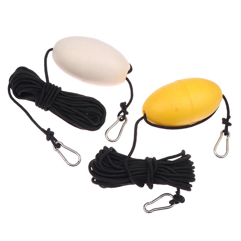 Kayak Drift Anchor Tow Line 9.1M/ 30Ft Long Nylon Rope Sea Drogue Anchor Float With Clip Buckles Boat Yacht Canoe Accessories