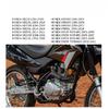 For Honda XR150L Rally Handlebar Risers Bar Clamp Cover for XR650L  XR125L XR250Motorcycle Accessories Bar Mount Adapter