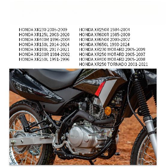 For Honda XR150L Rally Handlebar Risers Bar Clamp Cover for XR650L XR125L XR250Motorcycle Accessories Bar Mount Adapter