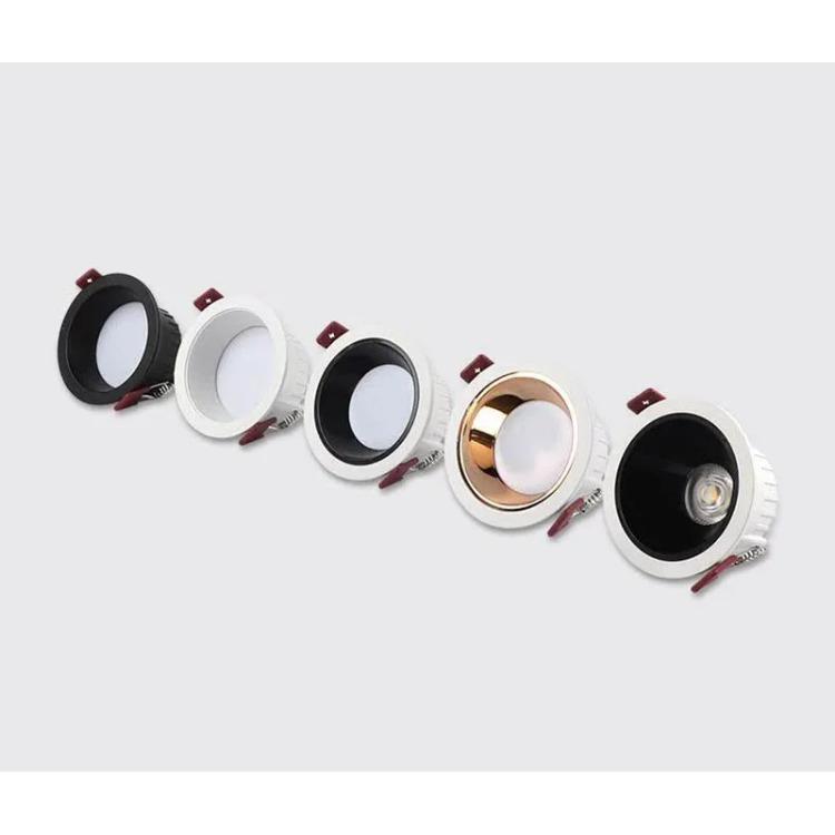 Dimmable LED Downlight Ceiling Lamp Anti Glare 7W 9W 12W 15W 18W LED Spot Lamp Backlight Indoor Lighting AC220V 110V