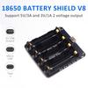 Battery Holder with LED Indicator USB Port Over-Temperature Protection Universal Battery Protection Holder for Raspberry Pi