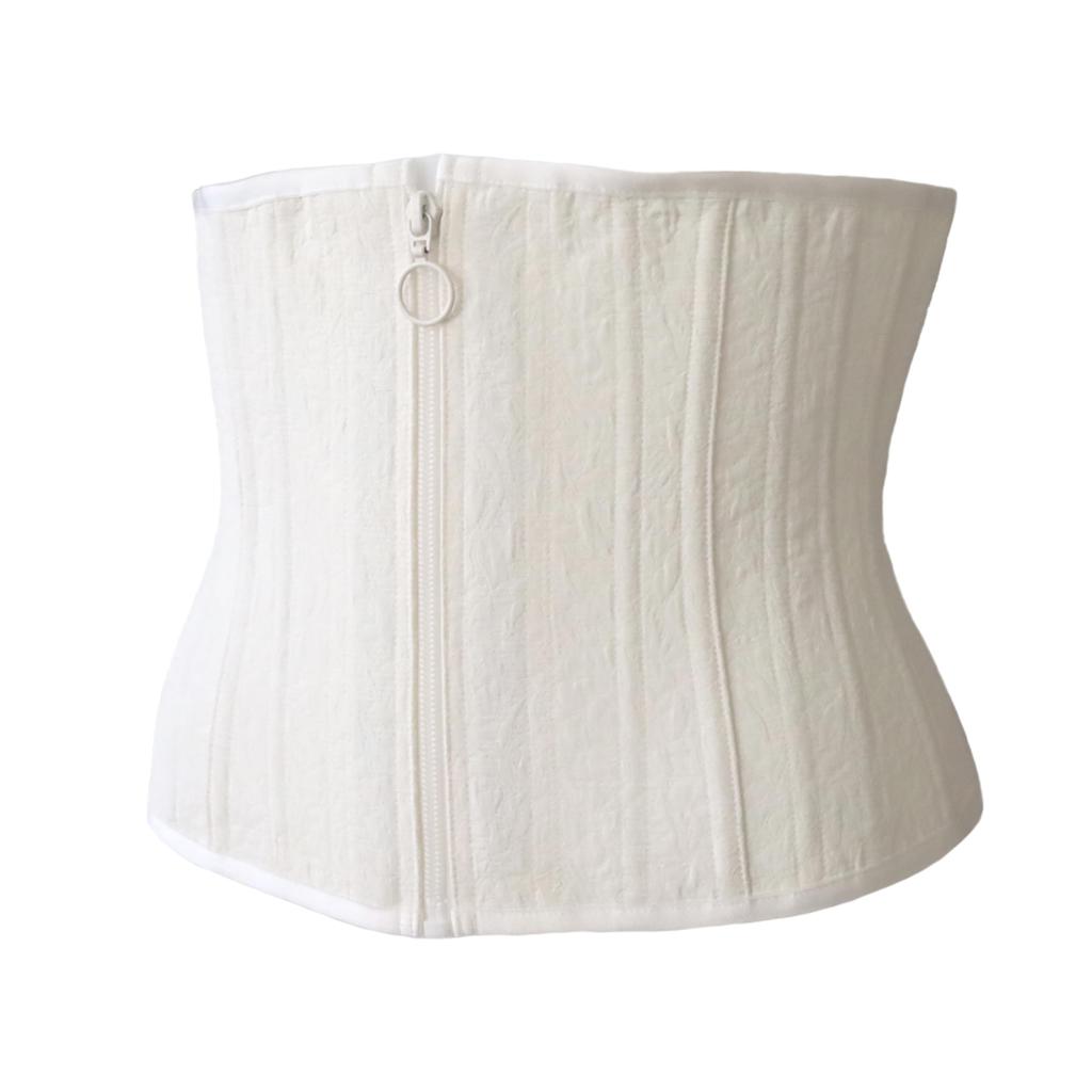 waist in Easy to put on and take off with strings and 24 bone corset for women waist stomach bridal waist rib shapewear for dress innerwear [Atsumi