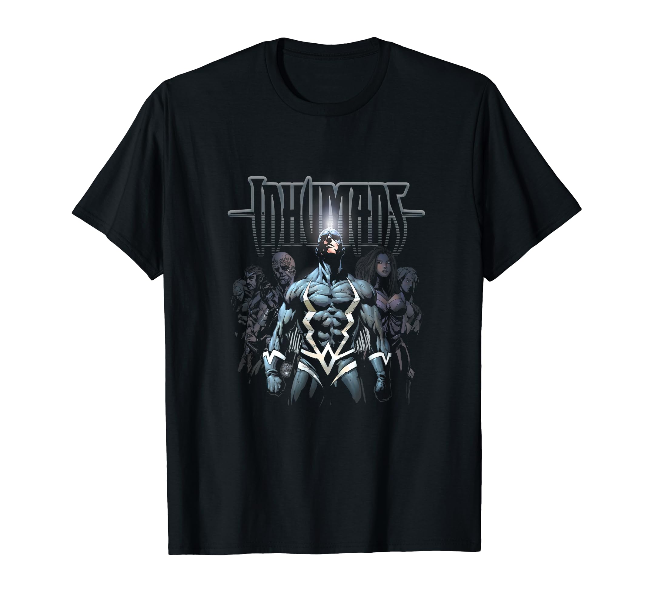 

Marvel Comics Retro Classic Inhumans Distressed Group Shot T-Shirt