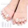 2pcs Washable Hallux Separator Elastic Bunion Corrector NEW Gel Toe Spacers  Foot Care