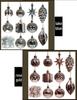 Irregular Shape Christmas Tree Ornaments, Set of 12 Balls for Festive Decor